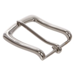 1 1/2&Prime; (40 mm) Nickel Free Single Prong Rectangular Belt Buckle