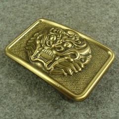 Heavy duty Brass “ mythical beast ” Belt Buckles For 1.5&Prime; Plate Pin Buckle Z197