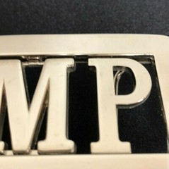 Fabulous Chrome Plated « PIMP » Belt Buckle Size: 4.25” x 2”