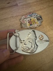 Queen King of Dragons Belt Buckle Metal D&D Dungeon Dragon Collector Man Cave