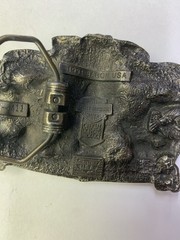 Vintage HARLEY DAVIDSON belt buckle H-411 1991 Baron USA Hog Toys Rare
