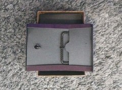 Budweiser Belt Buckle 24k Gold Overlay 1984 Olympics Collectors Buckle