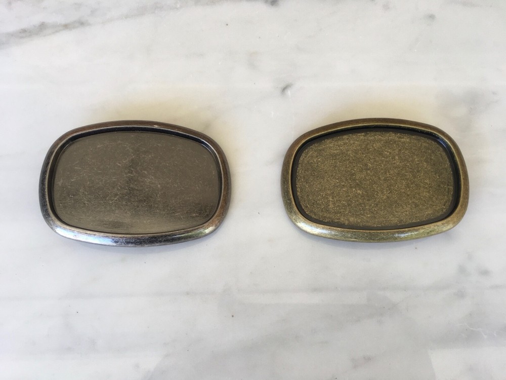 Antique Nickel or Brass Color Western Style Casual Belt Buckle For 1.5&Prime;W Belts