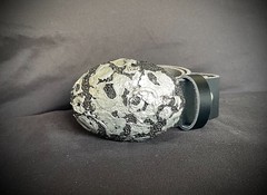 Pumice Stone Belt Buckle Archive Mixed Media Industrial Art OOAK Darren McNeese