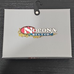Western Nocona Antique Scroll & Initial Oval Belt Buckle Letter « A »