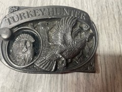The Turkey Hunter Silver Metal Oval Belt Buckle – Brew City Collectibles