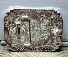 BULL RIDING COWBOY WESTERN Belt Buckle Hebilla Vaquera Con Toro RODEO JARIPEO