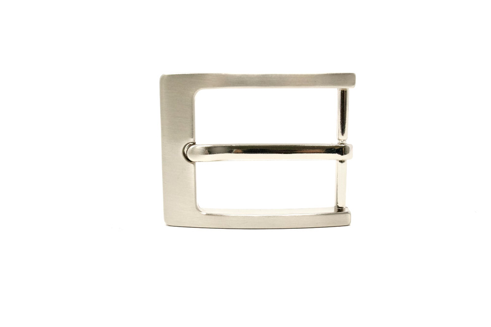 Silver Belt Buckle, ( 1.5 ») Removable Buckle For Men Women