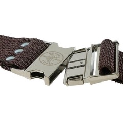 KLEIN TOOLS 5225 Tool Belt, Fits waist sizes up to 48-Inches (1219 mm), Brown