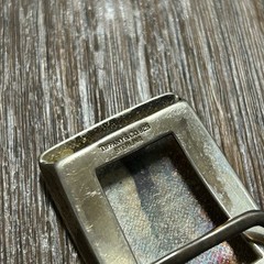Tiffany & Co. Sterling Silver Belt Buckle Fits 1in w/ Box & Pouch