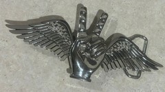 Peace belt buckle to more accessories your look