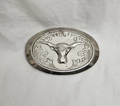 Longhorn Belt Buckle