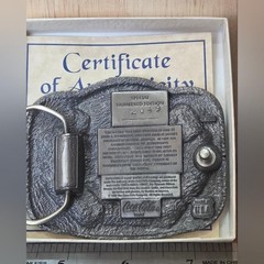 Limited Edition Coca-Cola « Always Since 1886 » Belt Buckle | #2049 | Box & COA