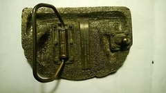 Brass Anglers Sportsman Society Belt Buckle 1990 BASS