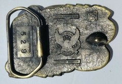 Limited Edition « I&rsquo;d Rather Be Hunting » Buckle Great American Buckle Co. #529