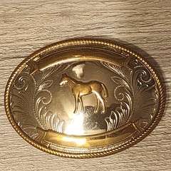 Choice – Vintage Belt Buckle – Buckle – Western – Show Horse – Wagon – Saddle