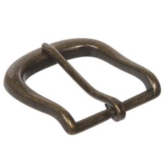 1 1/2&Prime; (40 mm) Nickel Free Single Prong Horseshoe Belt Buckle