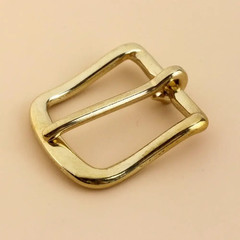 1Piece Solid Brass Belt Buckle End Bar Heel Bar Buckle Pin Belt Half Buckle for