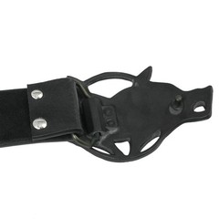 VIGOROSO Men Gothic Funny Lovely Celtic Wild Wolf Fox Double Head Belt Buckle