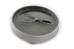 New Men Round Belt Buckle Silver Metal Cowboy Western Biker Skeleton Motorcycle