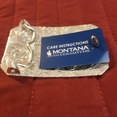 Rare Montana Silversmiths Kyle Railroad 2018 MGMT Team 2020 Custom Belt Buckle