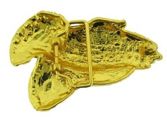 Praying Hands 3D Silver Black Gold Metal Belt Buckle New Mens Womens Faithful