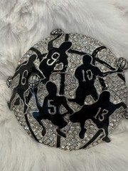 New Belt Buckle Studded Basketball Hoops New