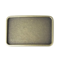 Classical Metal Belt Buckle Metal Blank Belt Buckle DIY Accessories for Unisex
