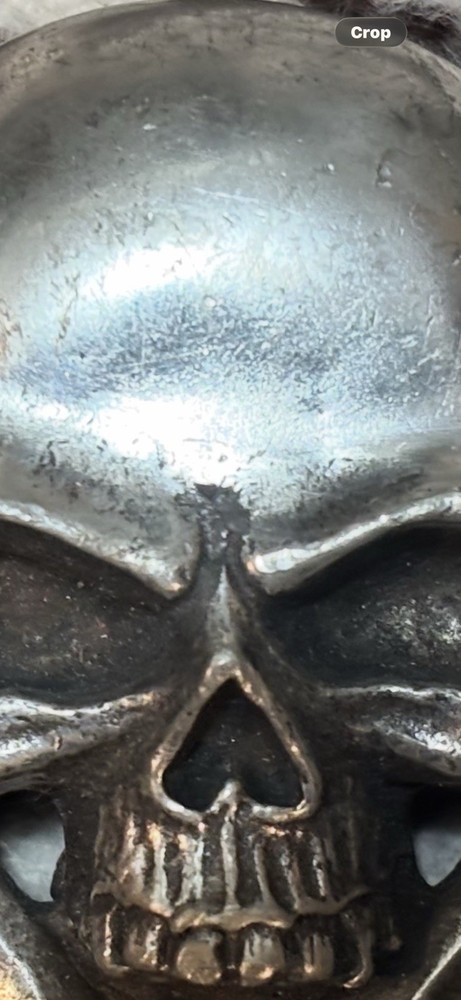 The Alchemy Skull Belt Buckle With Knives