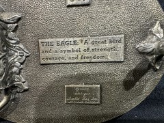 Vintage 1992 Siskiyou – The Eagle – Belt Buckle #0-10 Brass Alloy Metal