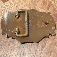Vintage 1978 Pheasant Bird Belt Buckle Buckle Brass Raintree Made In USA