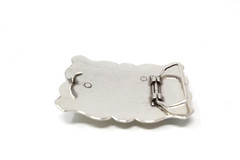 Turquoise Bead Western Belt Buckle, (1.5 ») Removable Western Buckle