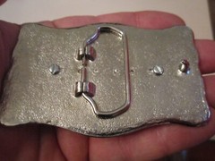 1972 LIBERTY SILVER DOLLAR COIN BELT BUCKLE – GW-12
