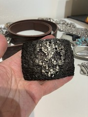 Black Skull Belt Buckle