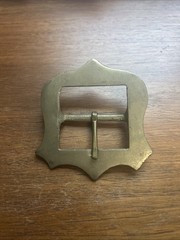 VTG Solid Brass Belt Buckle Men&rsquo;s Pin Belt Buckles Fits For 2&Prime; inch Belt