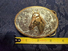 Belt Buckle – Vintage – horse head