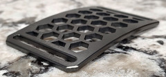 GRIP6 BELT BUCKLE – HONEYCOMB – GUNMETAL – 1.5 INCH WIDE