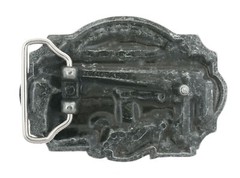 Volunteer Fire Fighter Fire Engine Truck Metal Belt Buckle
