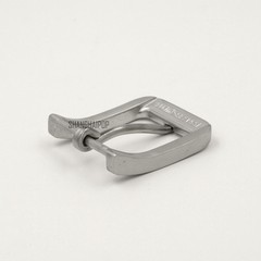 UK Men Stainless Steel Pin Buckle for Leather Belt Replacement Snap on 40mm New
