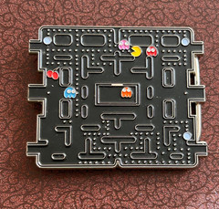 Pac-Man Namco Maze Video Game Belt Buckle Metal 2004