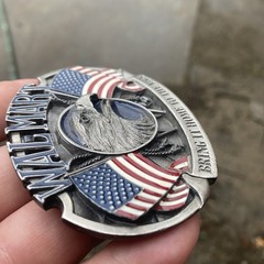 Wal-Mart belt buckle Bring it Home to the USA Limited Edition