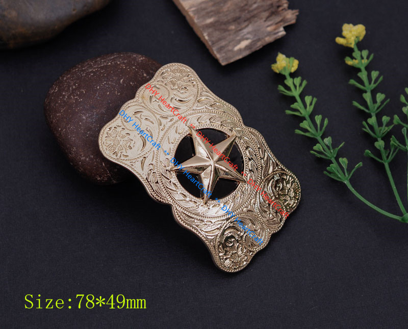 WESTERN COWBOY CHAMPION GLOD TEXAS RANGER STAR RODEO 3D JEANS TROPHY BELT BUCKLE