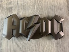AC/DC Belt Buckle, Music Rock Band 2008 Leidseplein Presse B.V.