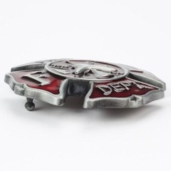 Firefighter Truck Buckle – Fire Trucks Men Buckles Brigade Belt DIY Accessories