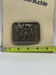 Vintage Bicentennial Spirit of America Belt Buckle 1776-1976 New Old Stock
