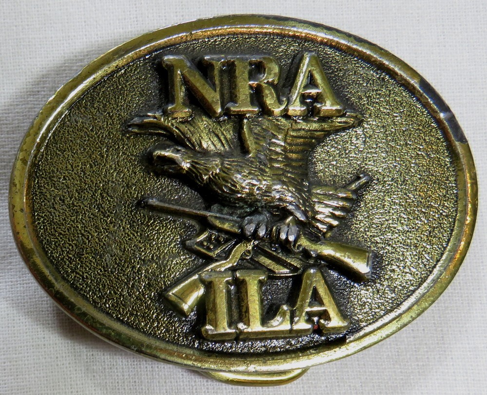 NRA Vintage Belt Buckle 1990&rsquo;s USA Made