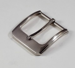 New 1 1/2&Prime; (38mm) buckle(#T7) high quality pin style brushed nickel color USA