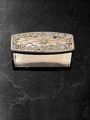 1.5” Western Design Cowgirl Style Crystal Belt Buckle