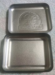 North American Hunting Club Life Member two tone belt buckle With Tin
