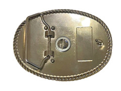 Masonic Freemasons Past Master Belt Buckle